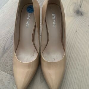 Nine West Beige Heels
